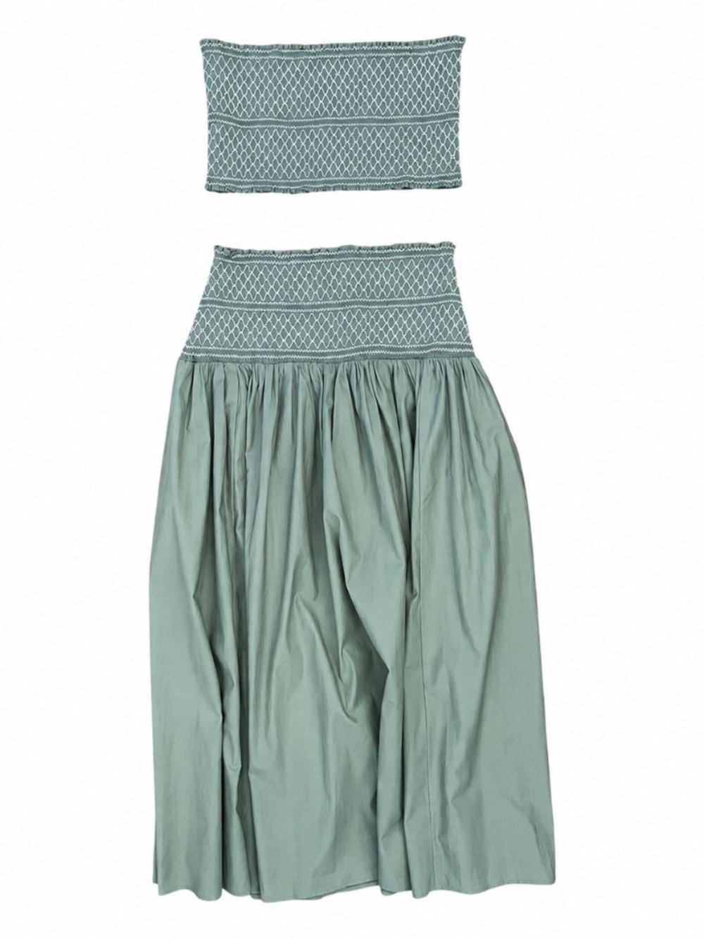 Reformation Haven Skirt Sz. M Henna Top Sz. S Matching Set - Picture 4 of 13